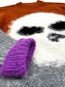 MOHAIR SKULL SWEATER