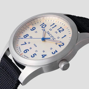 CASCADIA FIELD WATCH/ WHITE Pacific Watch Company