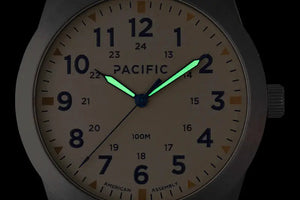 CASCADIA FIELD WATCH/ WHITE Pacific Watch Company