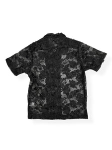 DUANE FLORAL MESH SHIRT