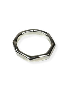 POLISHED OCTAGON RING