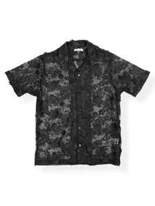 DUANE FLORAL MESH SHIRT