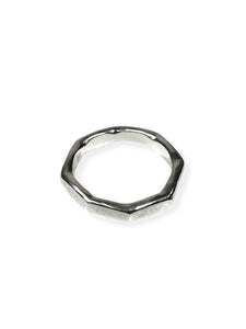 POLISHED OCTAGON RING