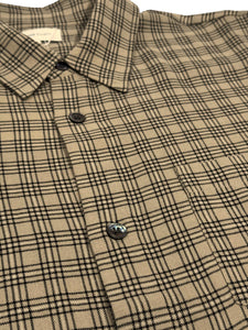 CLOAK BUTTON UP / PRATO CHECK