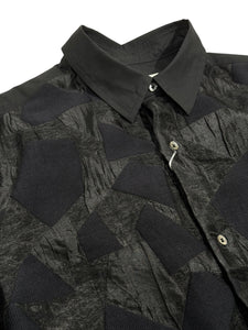 JACQUARD PATCHWORK SHIRT