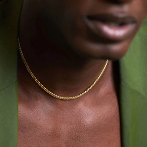 DIAMOND CUT CHAIN / GOLD SERGE DENIMES