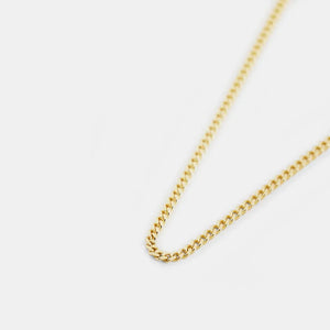 DIAMOND CUT CHAIN / GOLD SERGE DENIMES