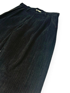 TEXTURED PLEATED TROUSER - MACHUS