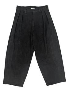 TEXTURED PLEATED TROUSER - MACHUS