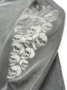 SKULL QUARTER ZIP