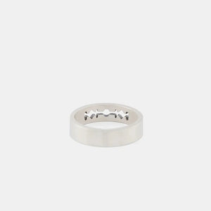 SILVER RAZOR RING SERGE DENIMES