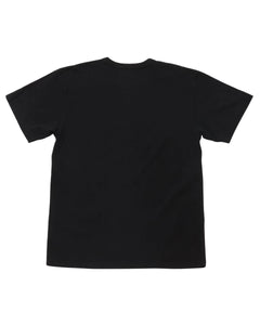 RECYCLED COTTON SLUB T / BLK