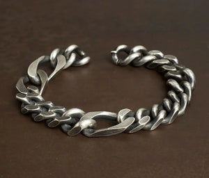 CURB CHAIN LONG LINKS BRACELET WERKSTATT MUNCHEN