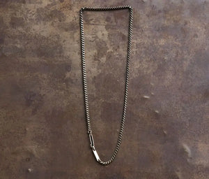 CURB CHAIN SNAP LINK NECKLACE WERKSTATT MUNCHEN